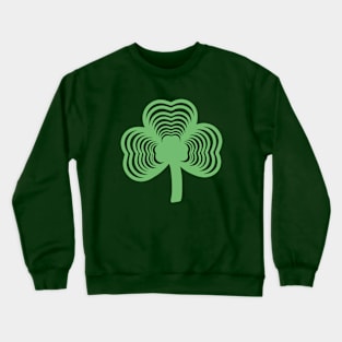 St. Patrick's Day Clover Crewneck Sweatshirt